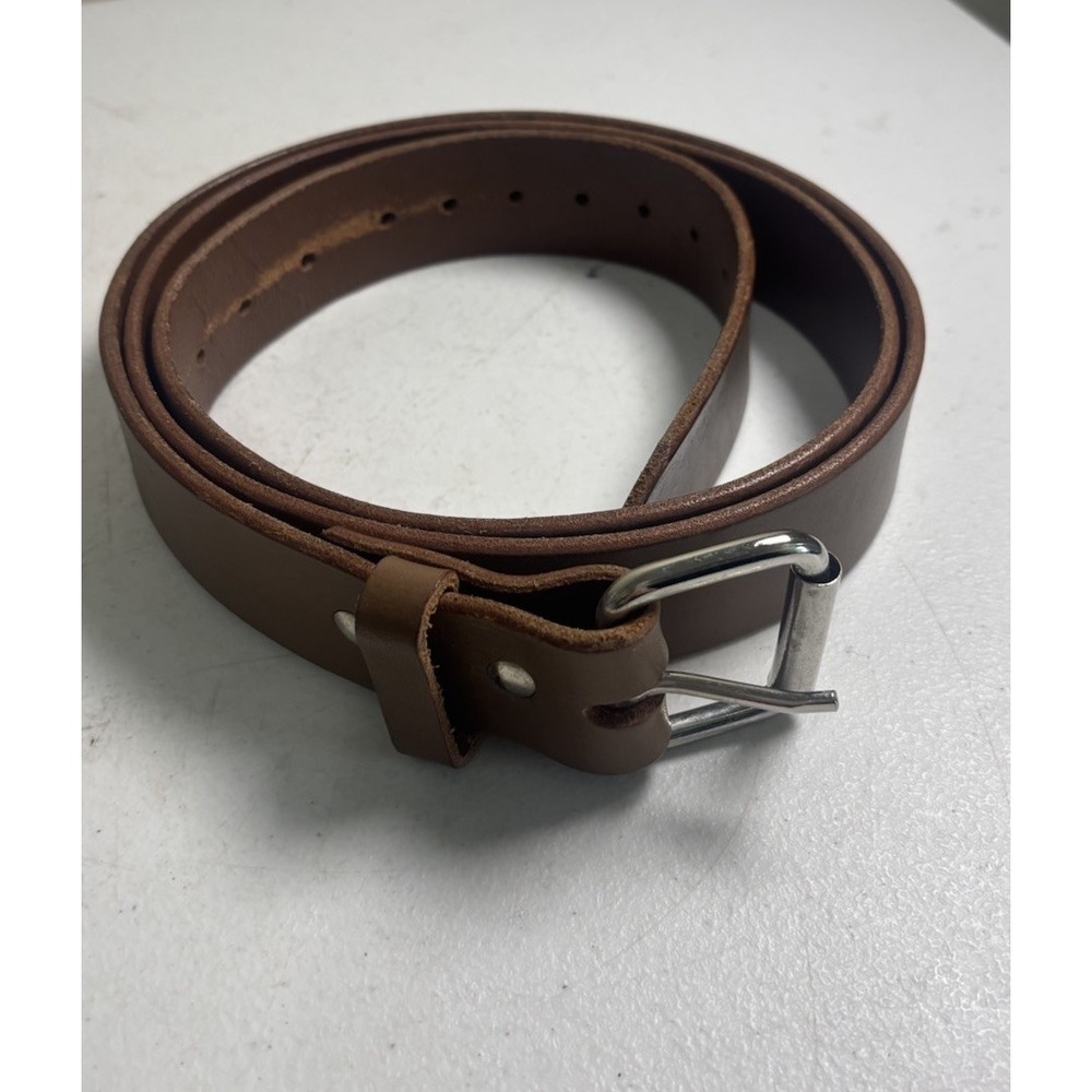 Midway USA Leather Belt Brown Size 50  Dress Casual Classic